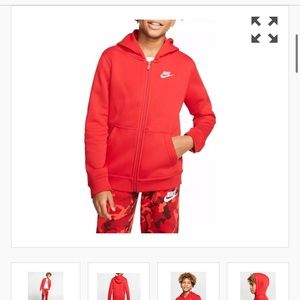 Boys Nike zip